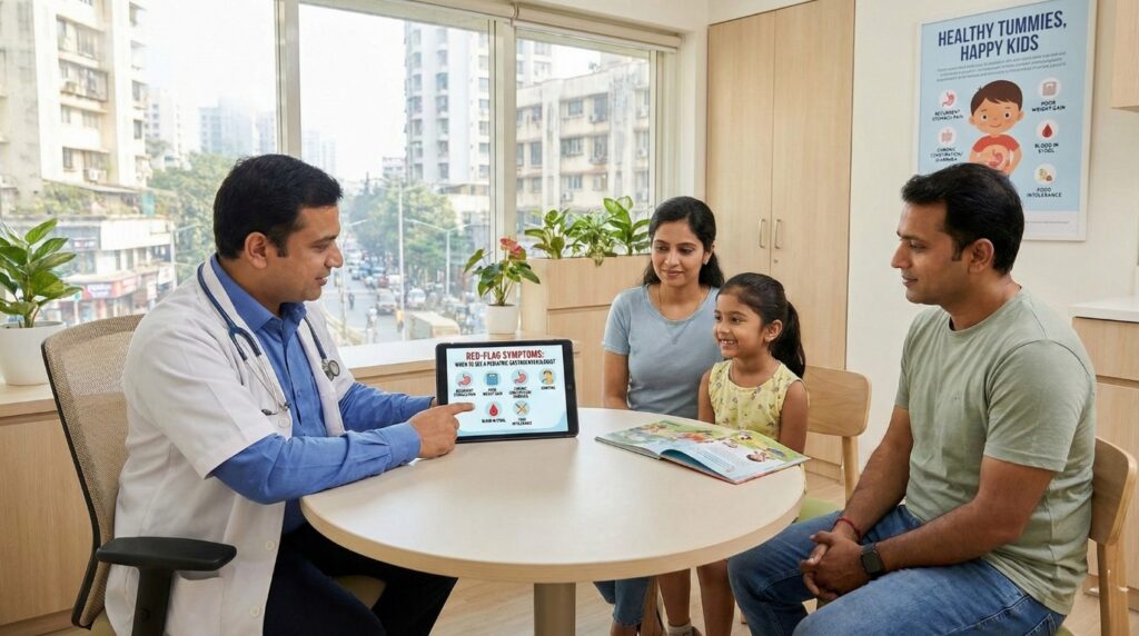 When to See a Pediatric Gastroenterologist in Mumbai