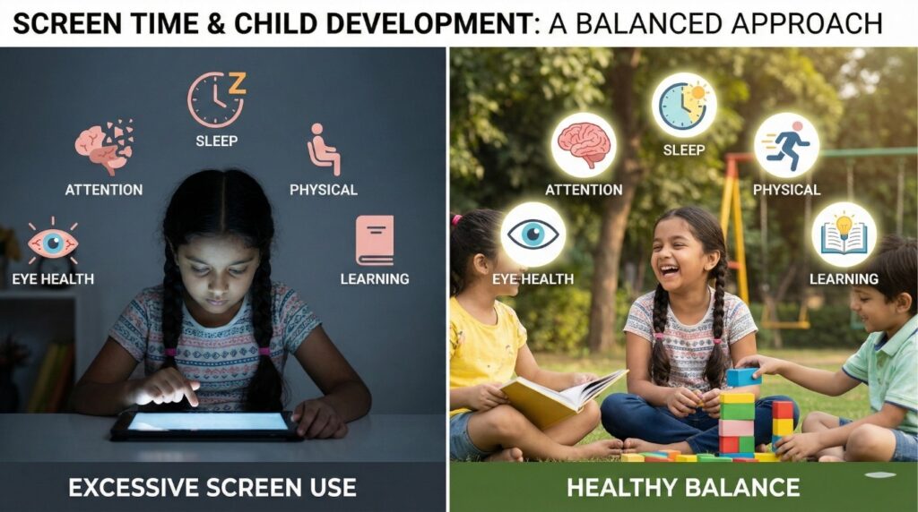 Effects of Screen Time on Child Development