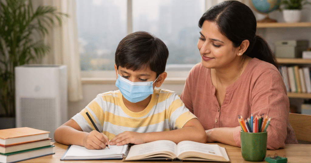 Should Children Wear Masks Indoors?