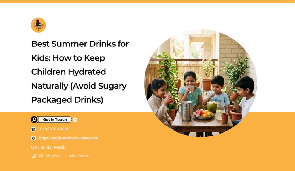 Best Summer Drinks for Kids: How to Keep Children Hydrated Naturally