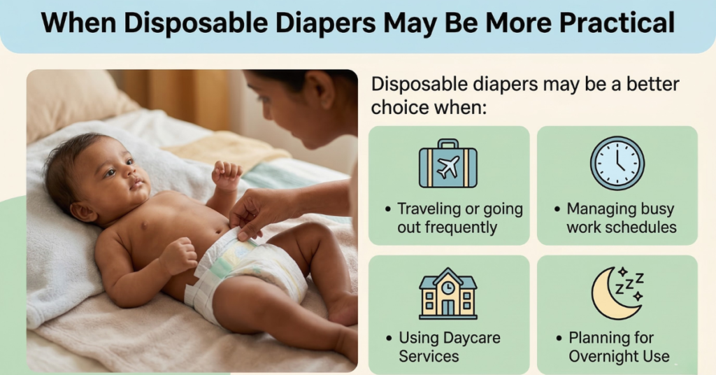 When Disposable Diapers May Be More Practical