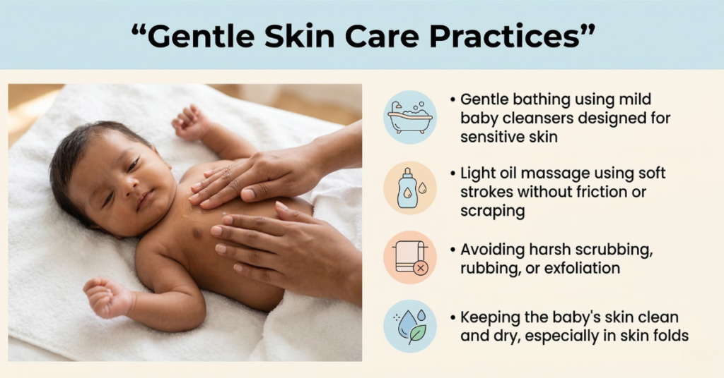 Safe Skin Care for Newborns
