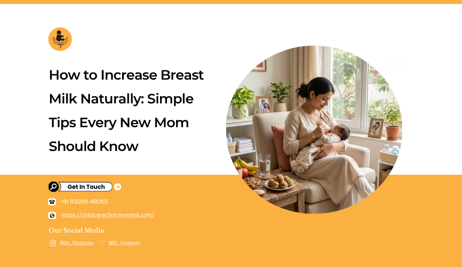How to Increase Breast Milk Naturally