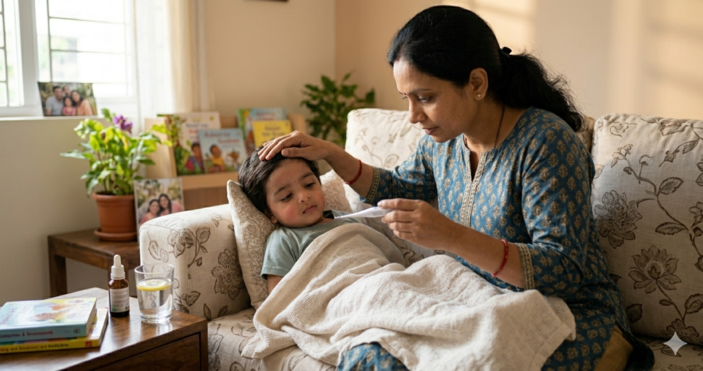 fever warning signs in children
