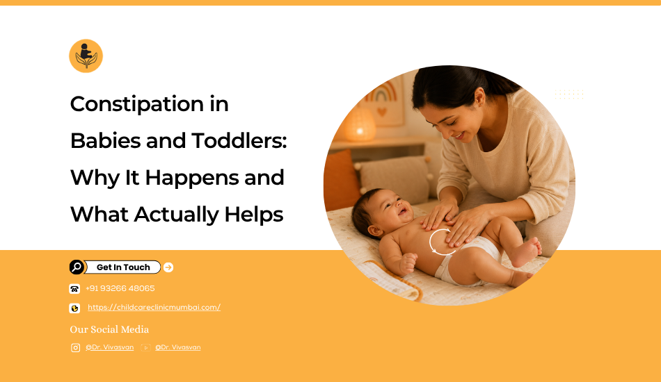 Constipation in Babies and Toddlers