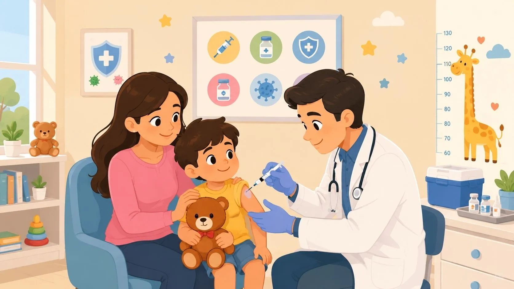 Babies and toddlers vaccination