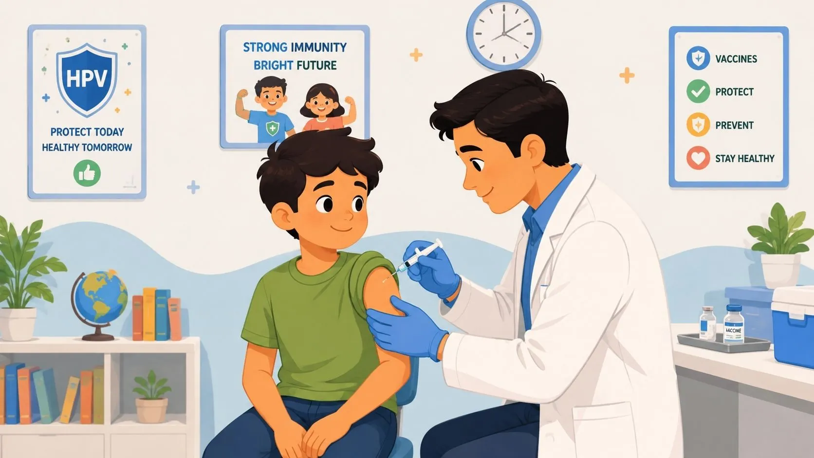 Children and adolescents vaccination